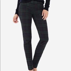 The Limited Drew Fit Skinny Plaid Pants Size 4